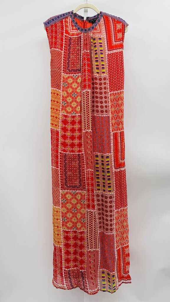 Tanvi Kedia Maxi Dress Red XL