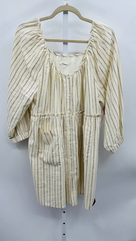 Emerson Fry Dress Beige L