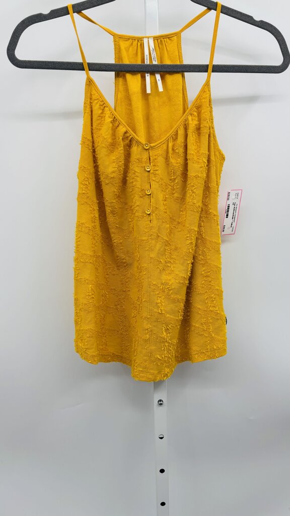 Anthropologie Top Yellow XS