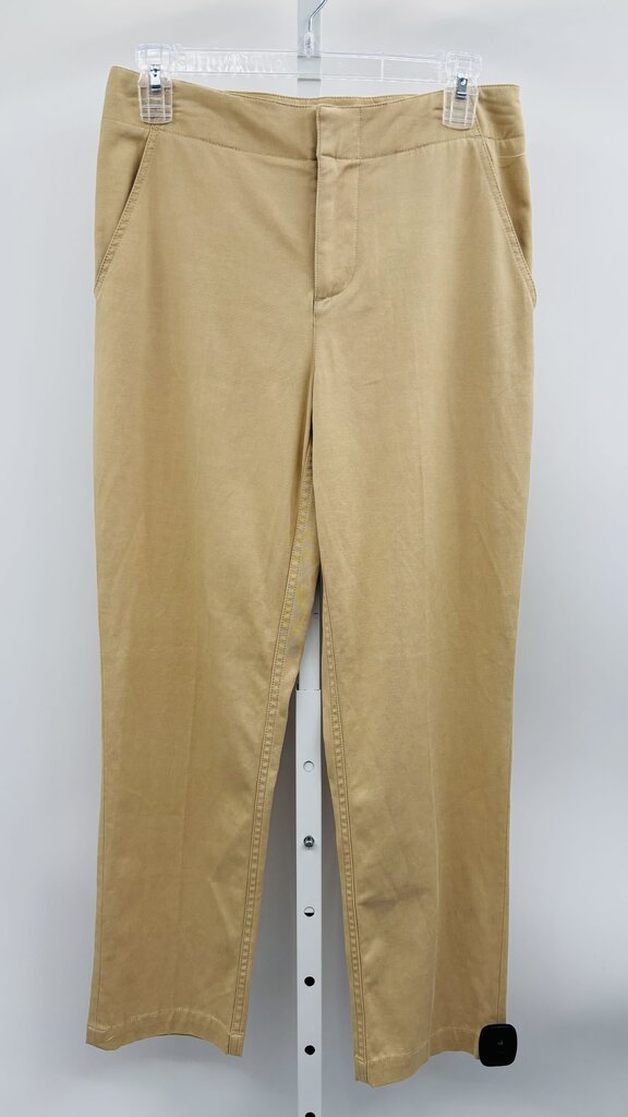Alice + Olivia Pants Straight Tan 4