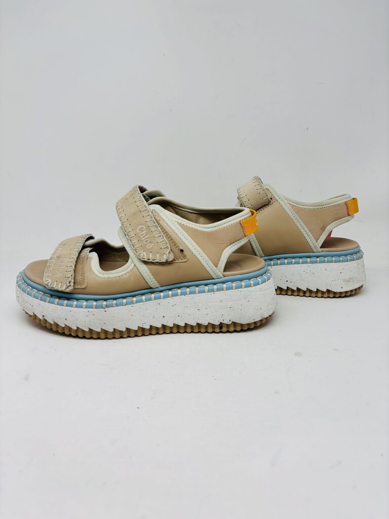 Chloe Sandals Beige 6.5