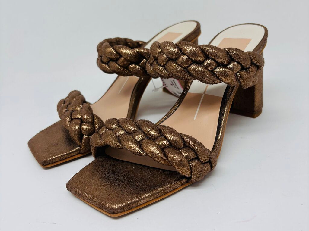 Dolce Vita Heels Gold 6.5