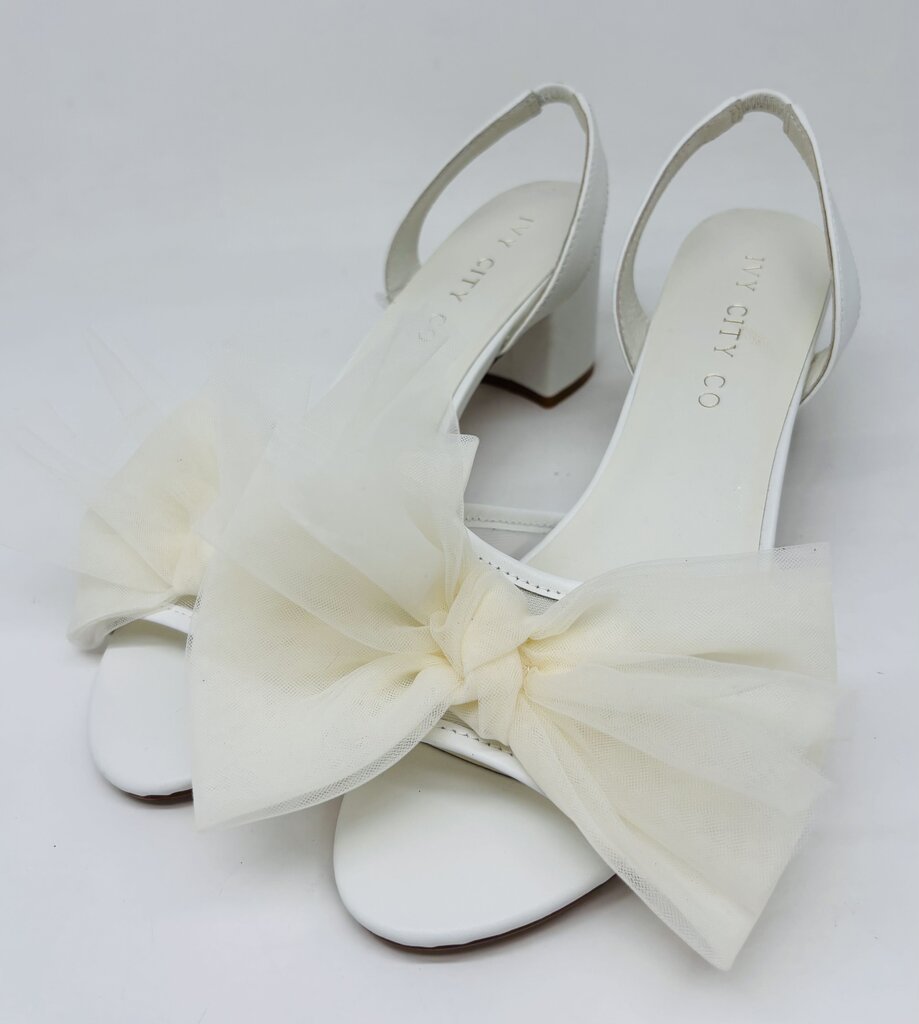 Ivy City Heels White 10