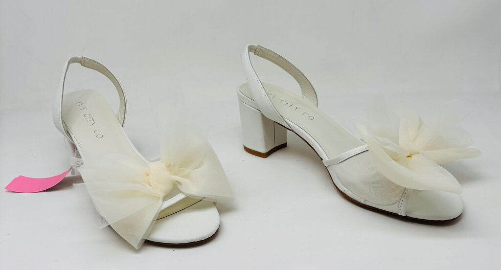 Ivy City Heels White 10