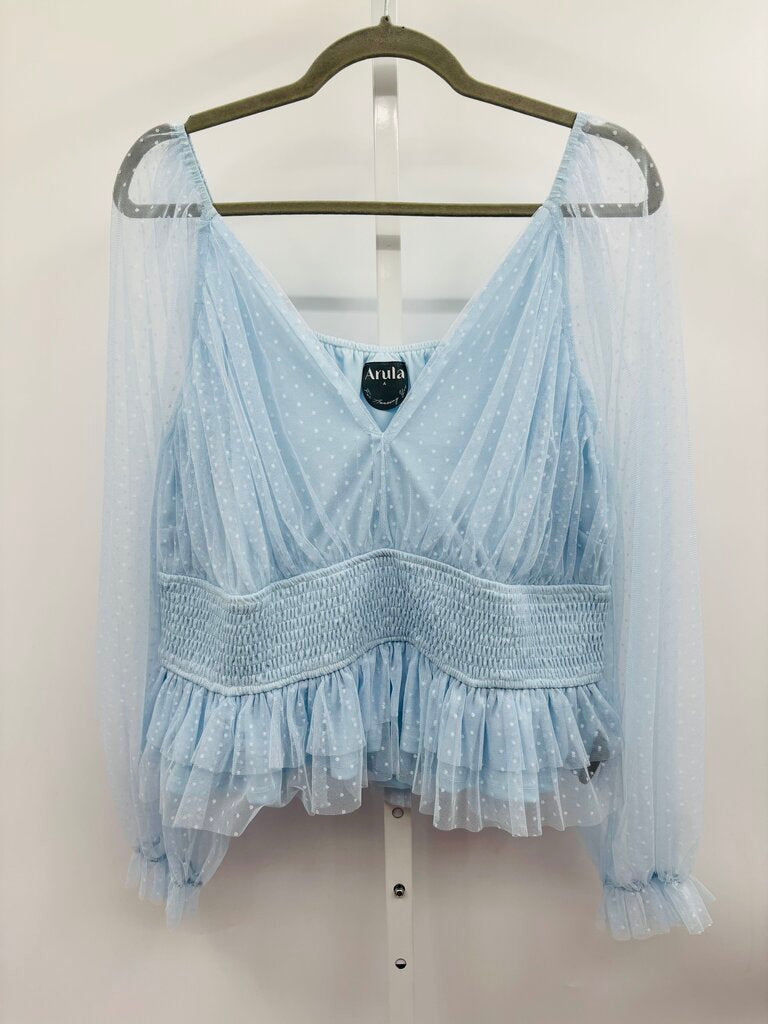 Arula Blouse Blue XL