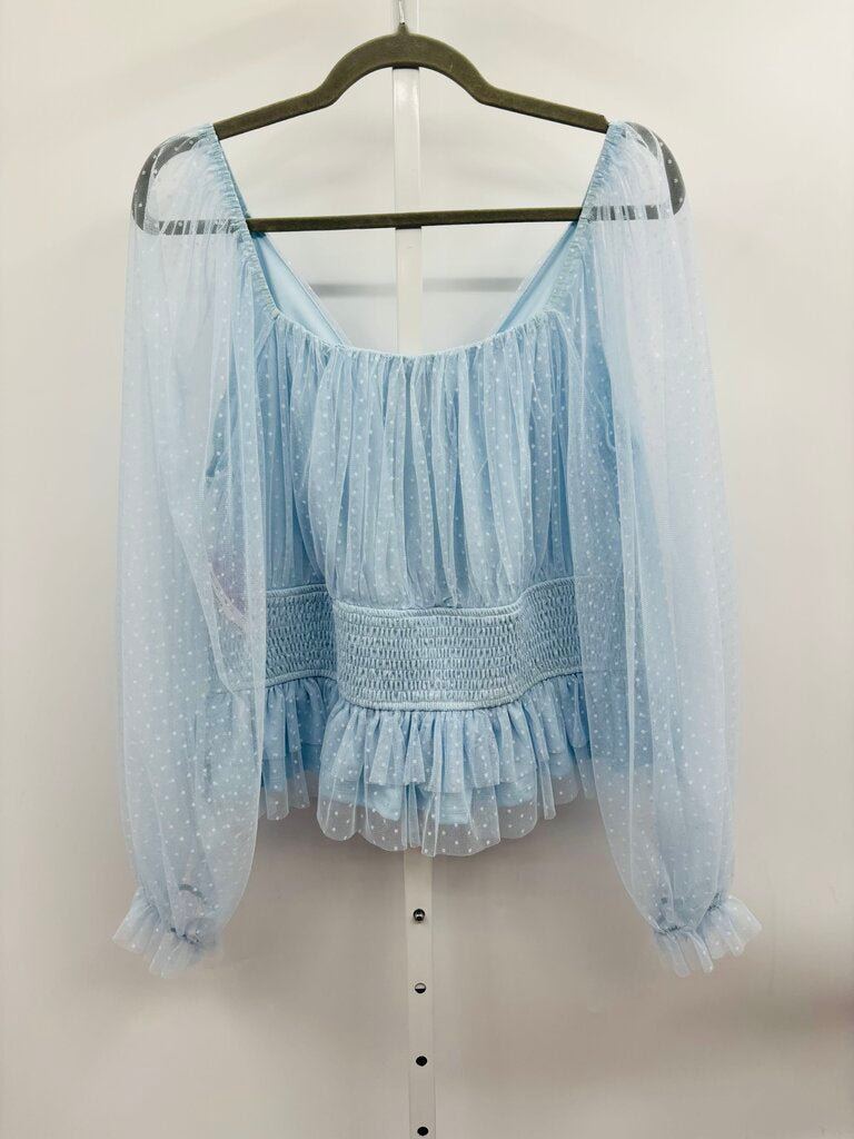 Arula Blouse Blue XL