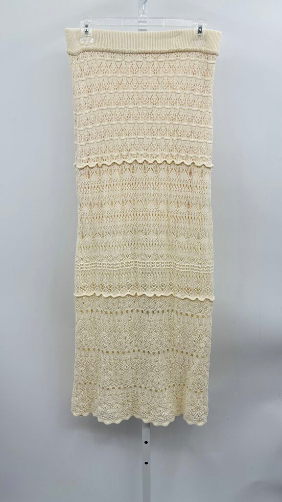Moon River Skirt Maxi Beige M