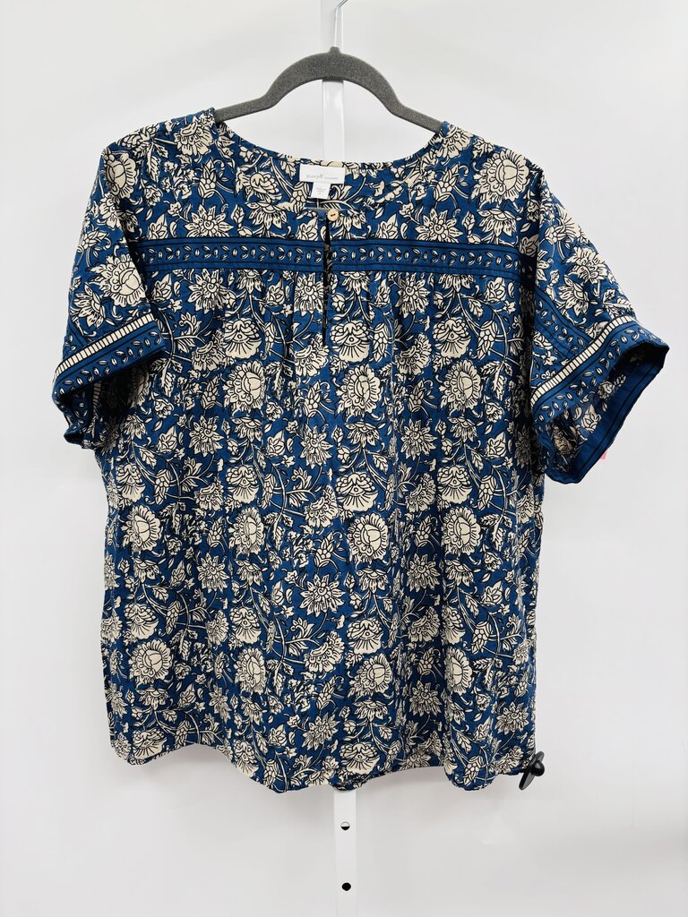 Pure Jill Blouse Navy XL