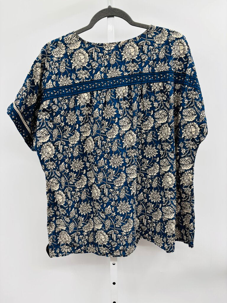 Pure Jill Blouse Navy XL