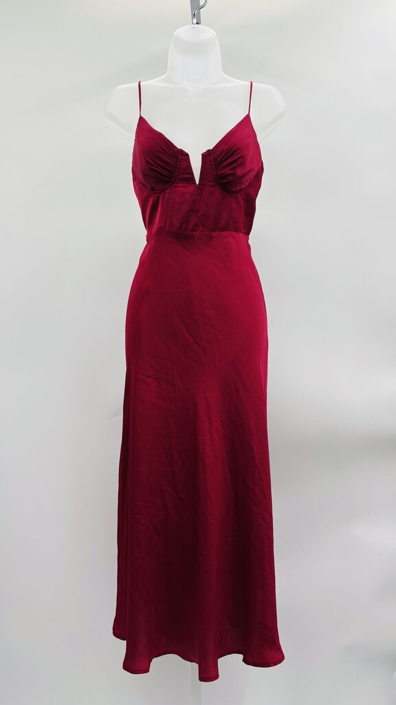 Selfie Leslie Formal Dress Burgundy M
