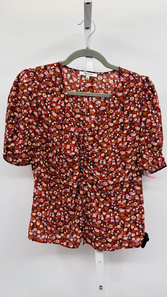 Madewell Blouse Brown 2