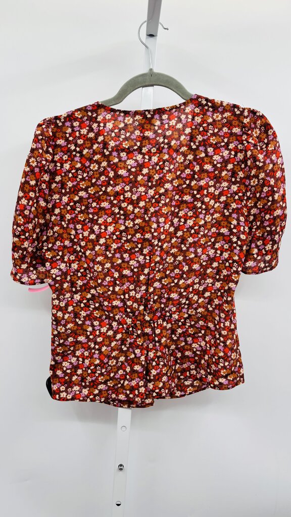 Madewell Blouse Brown 2