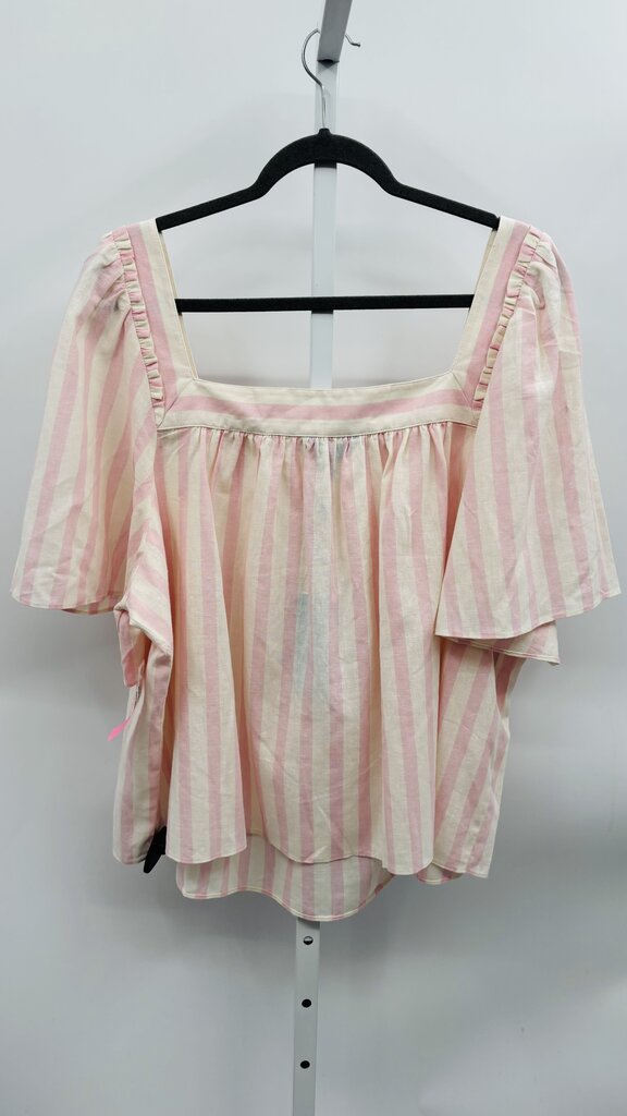Draper James Top Plus Pink 2X
