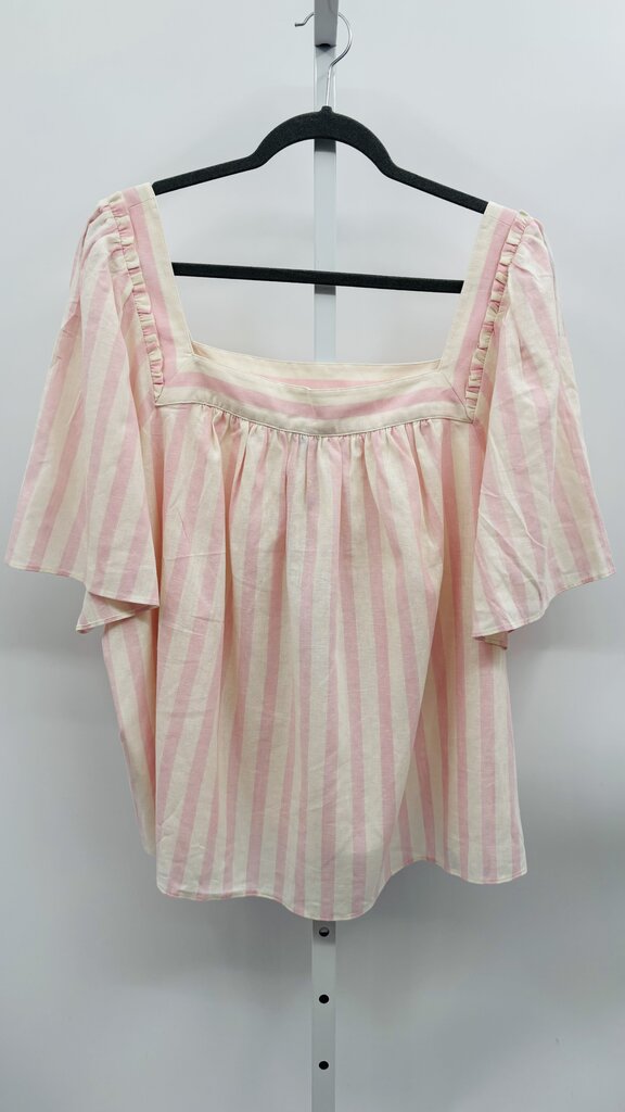 Draper James Top Plus Pink 2X