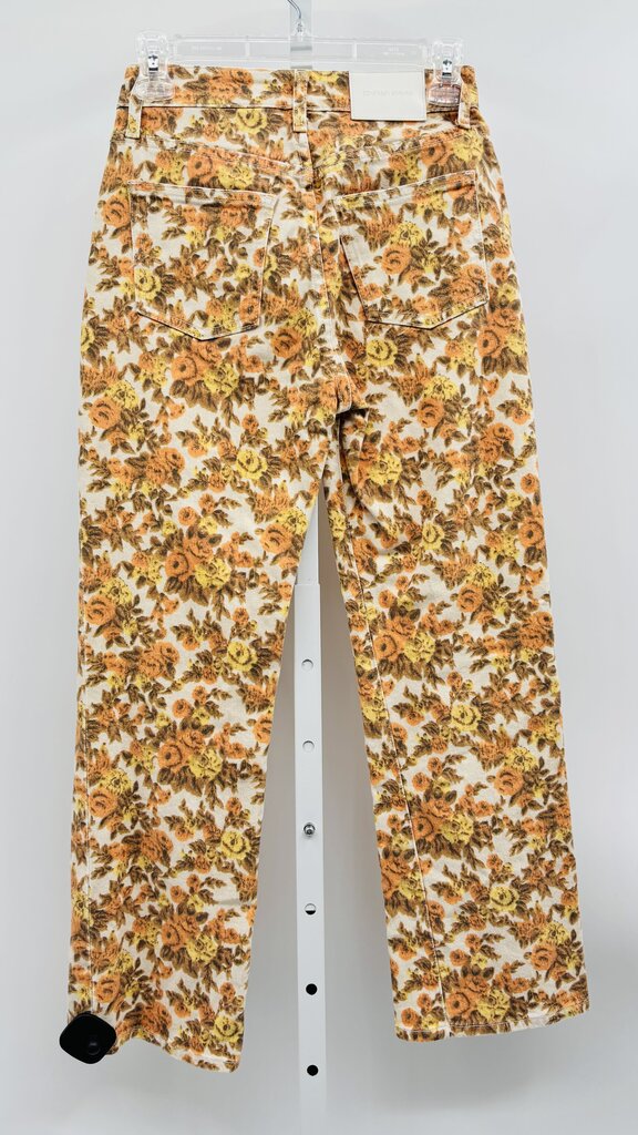 Jonathan Simkhai Jeans Straight Orange 0