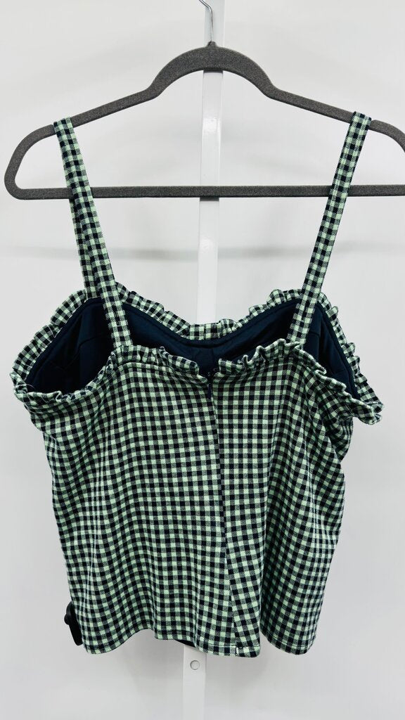 Eva Franco Top Green L