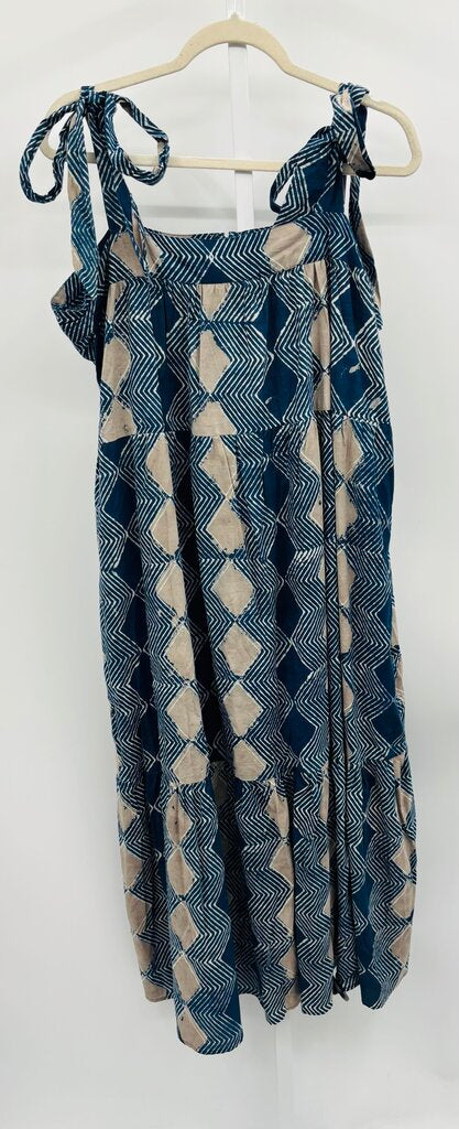 Maelu Maxi Dress Navy XL