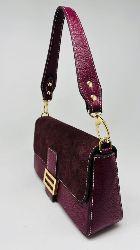 Divina Firenze Handbag Burgundy