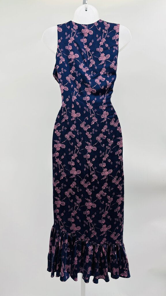 Cinq a Sept Maxi Dress Navy 4