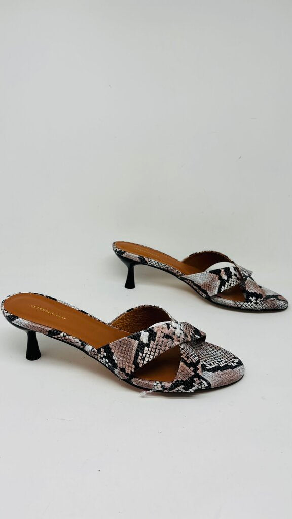 Anthropologie Heels Grey 10