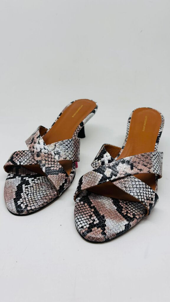 Anthropologie Heels Grey 10