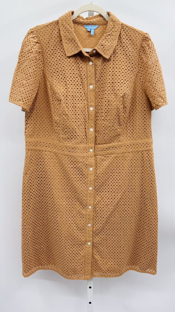 Draper James Dress Tan 16