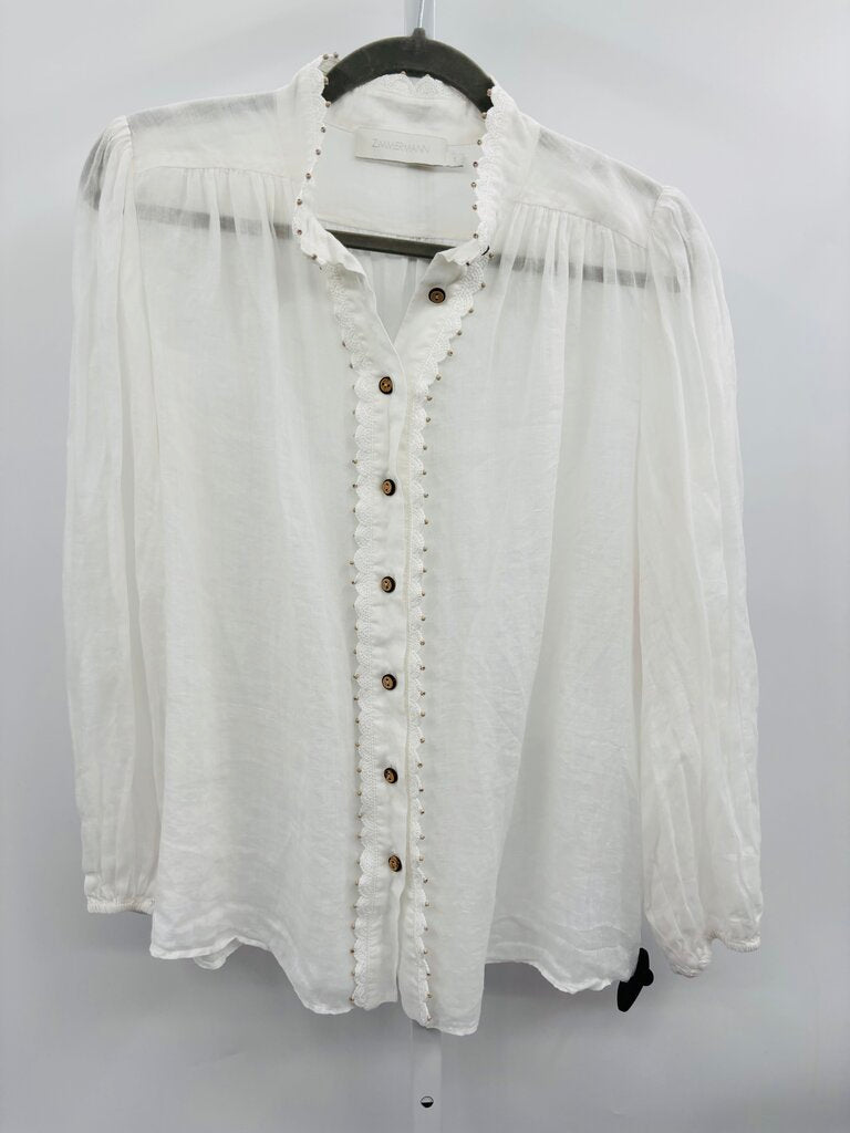 Zimmermann Blouse White M