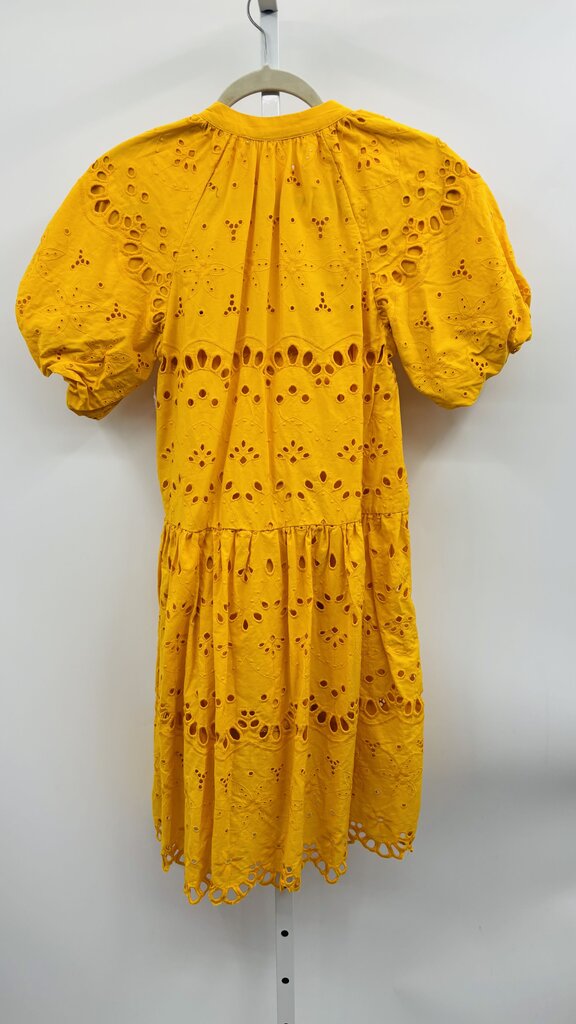Anthropologie Dress Yellow XS