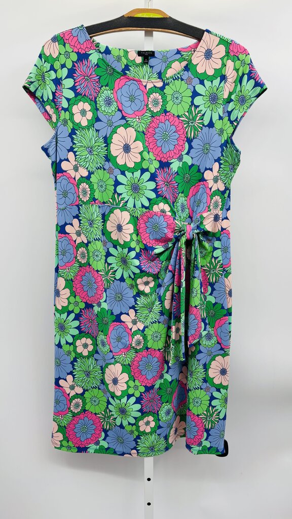 Talbots Dress Plus Green 1X