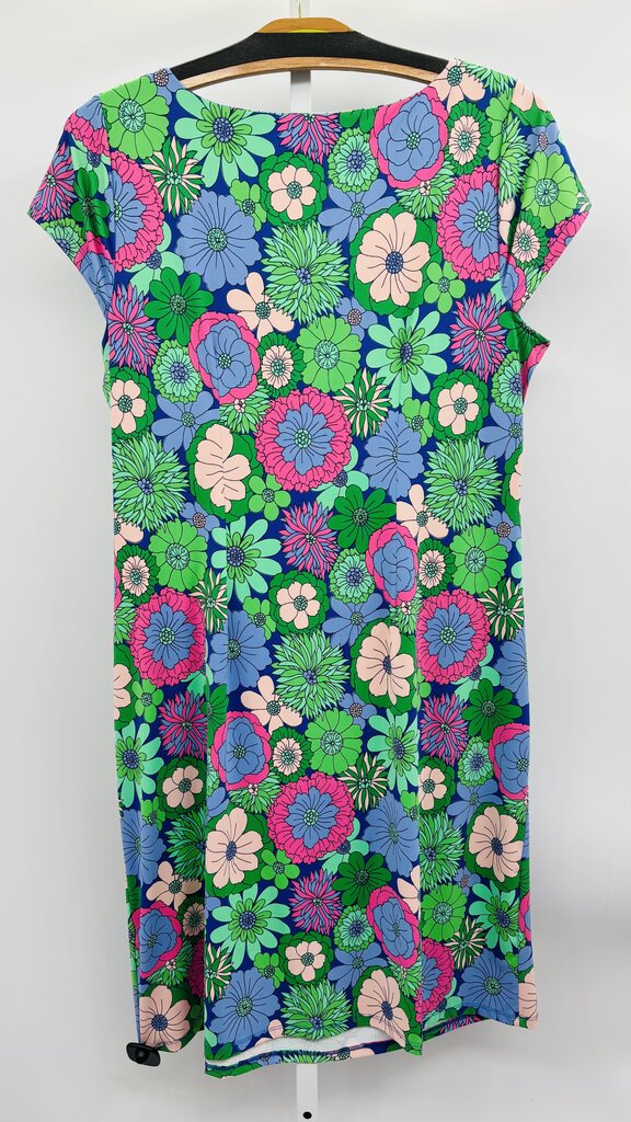 Talbots Dress Plus Green 1X