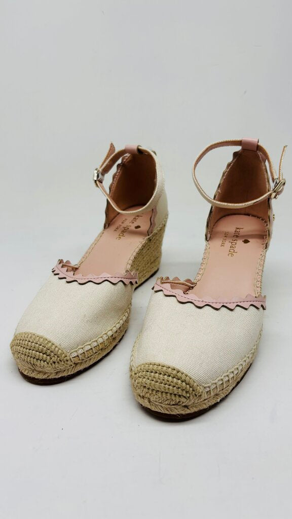 Kate Spade Wedge Beige 6