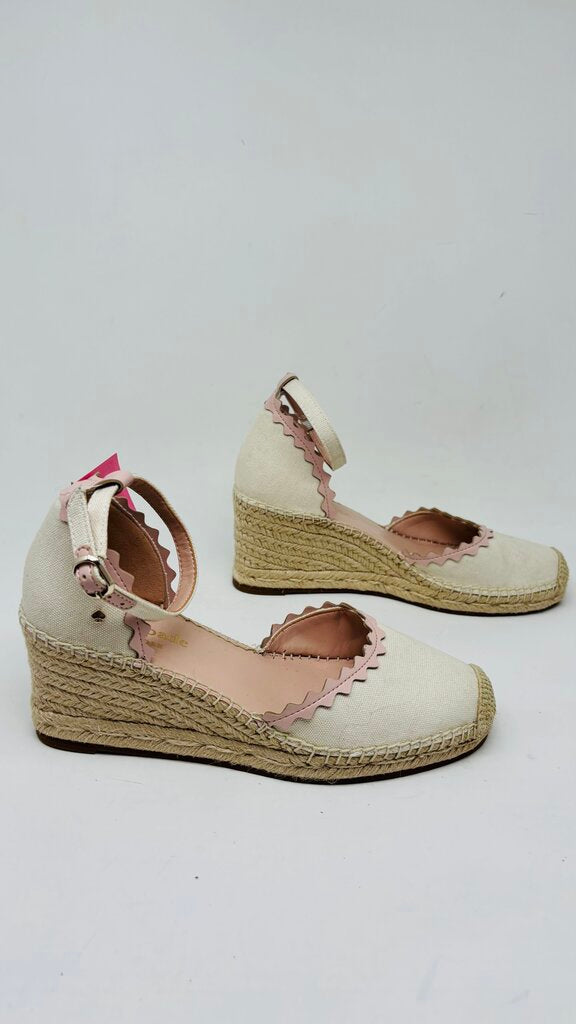 Kate Spade Wedge Beige 6