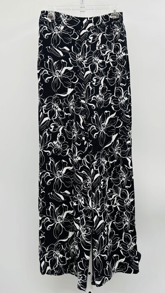 WHBM Pants Wide Leg Black 4