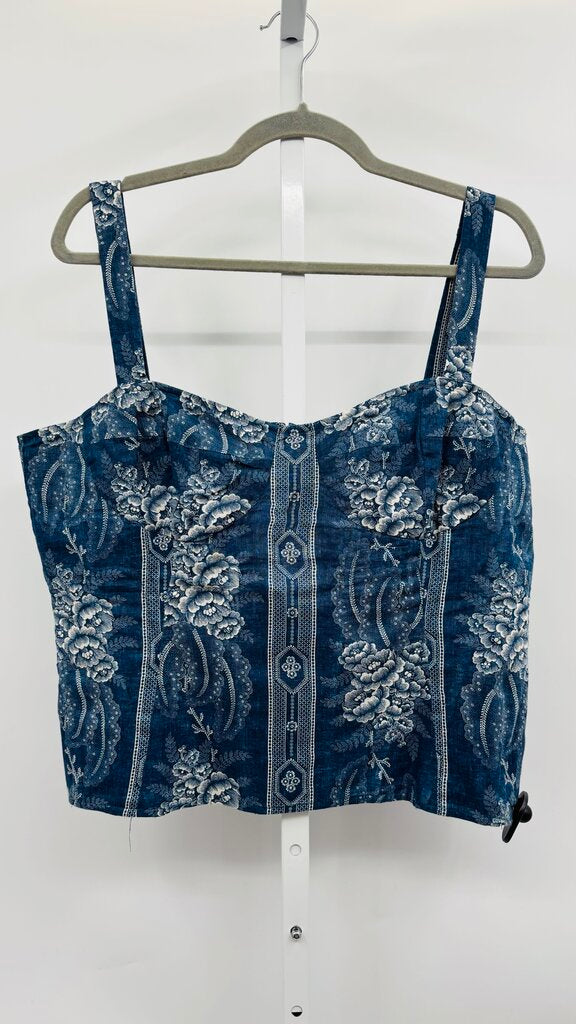 Lauren Jeans Corset Navy XL