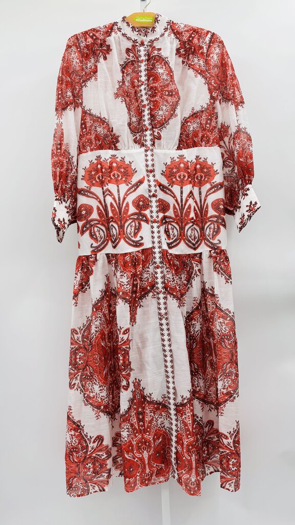 L'Atiste Maxi Dress Plus Red 1X