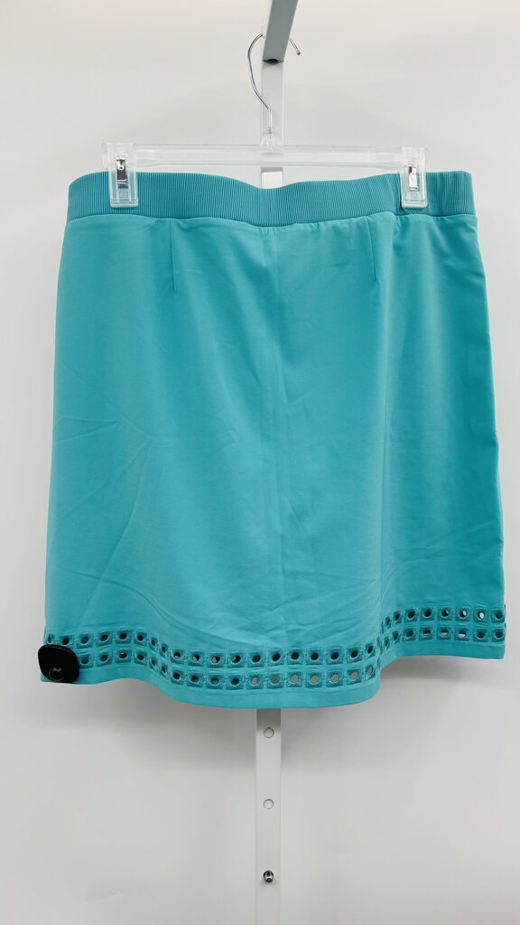 Chico's Skirt Teal 10
