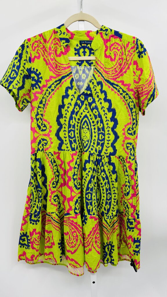 La Plage Dress Green L