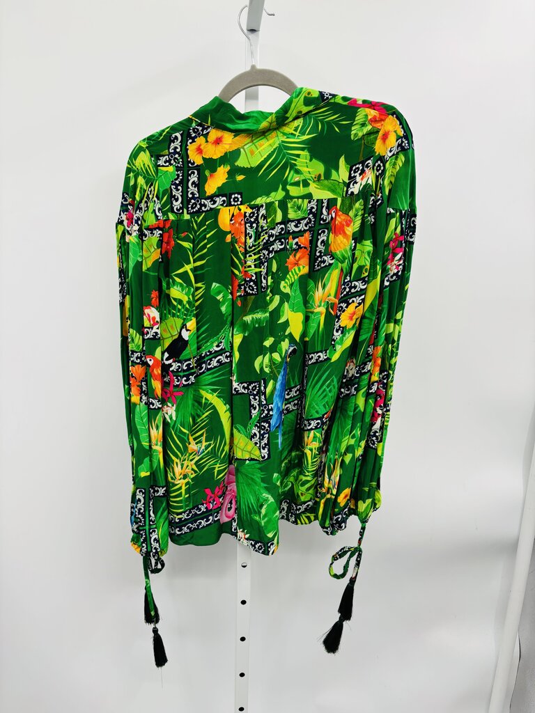 La Fuori Blouse Green S