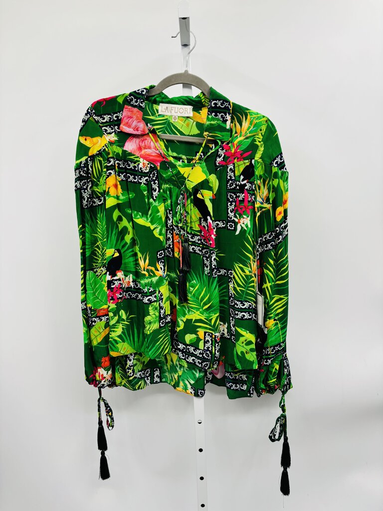 La Fuori Blouse Green S