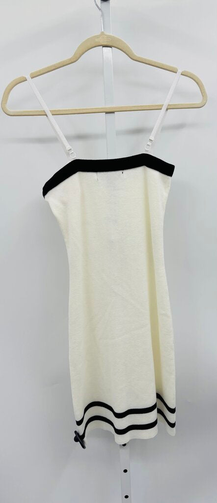 Central Park West Dress White S