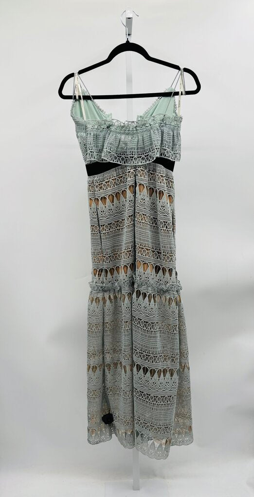 Self-Portrait Dress Blue 2