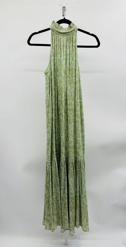 Cleobella Maxi Dress Green XS