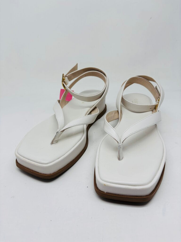 Cecelia Sandals White 8