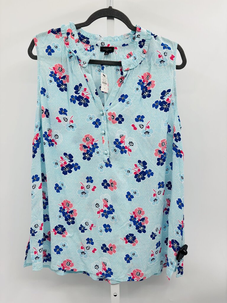 Talbots Top Blue XL