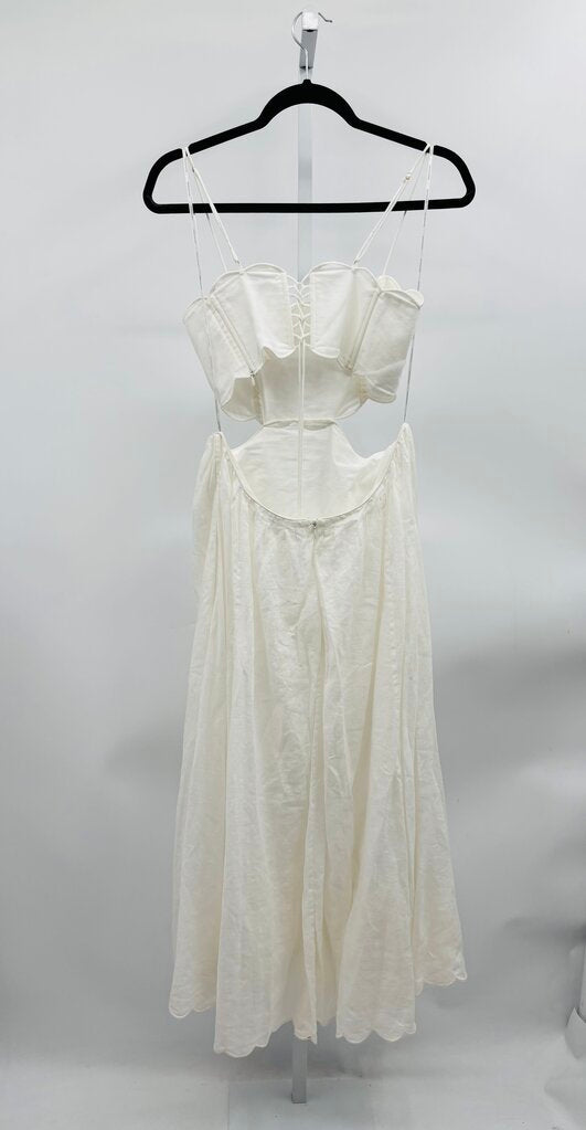 Zimmermann Maxi Dress White M