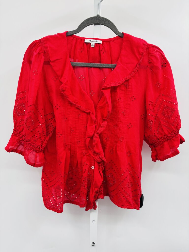 Madewell Blouse Red S