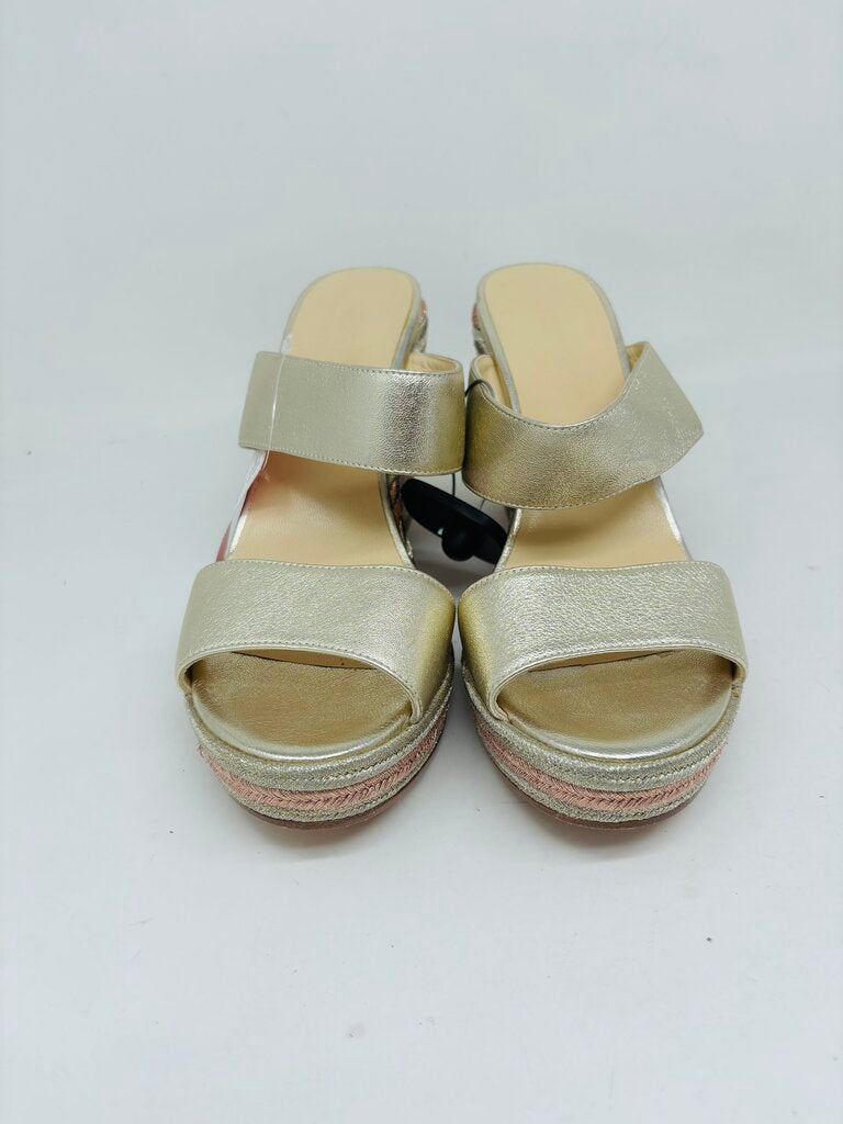 Jimmy Choo Wedge Gold 8.5