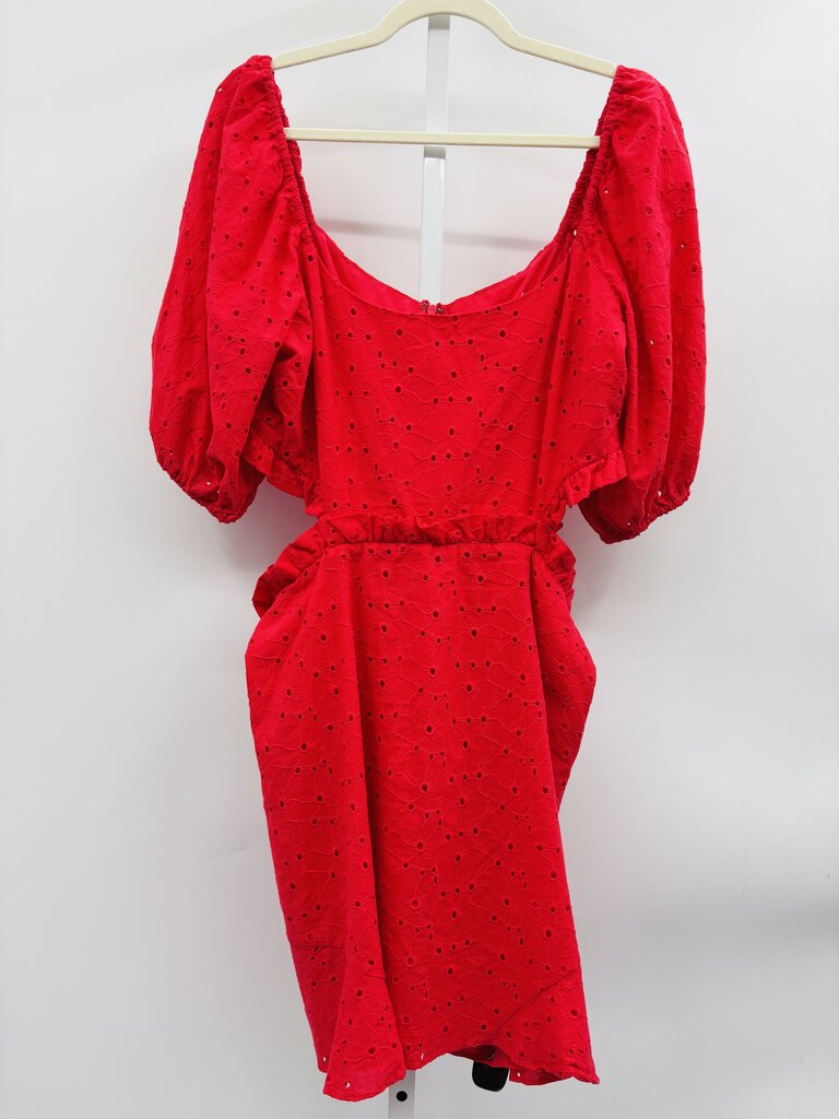 Hutch Dress Red 10