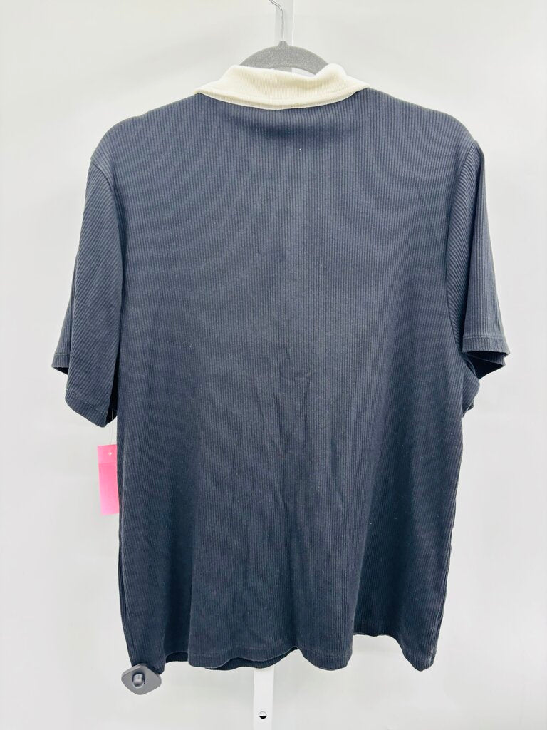 J. Crew Top Plus Black 3X