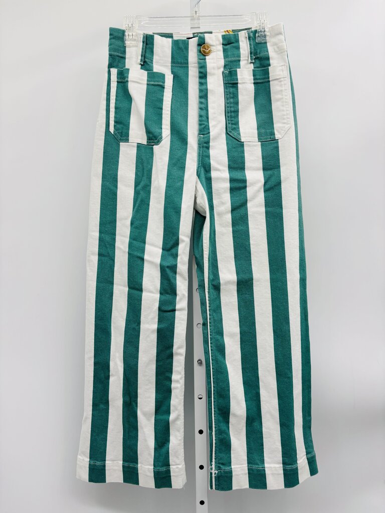 Maeve Pants Wide Leg Green 8
